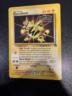 Electabuzz (Movie Promo) Promo WoTC Promo 02/53 NM Black Star Pokemon - Image 1