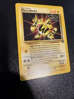 Electabuzz (Movie Promo) Promo WoTC Promo 02/53 NM Black Star Pokemon - Image 2