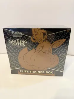 SEALED Pokemon TCG Sword And Shield Shining Fates Elite Trainer Box ETB - Image 1