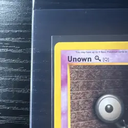 Unown [Q] 1st Edition Neo Destiny Uncommon 59/105 WOTC Vintage Pokemon - Image 3
