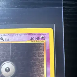 Unown [Q] 1st Edition Neo Destiny Uncommon 59/105 WOTC Vintage Pokemon - Image 4