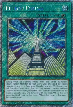Yugioh! Future Fusion - RA03-EN168 - Platinum Secret Rare - 1st Edition Near Min - Image 1