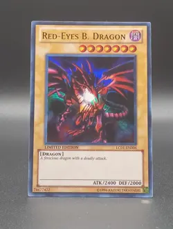 Yu-Gi-Oh | Red-Eyes B. Dragon LC01 | Curse Of Dragon LOB - Image 2