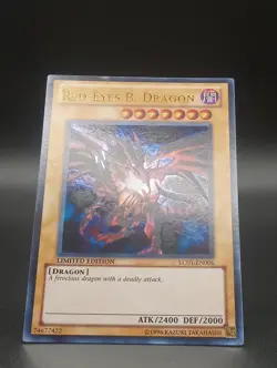 Yu-Gi-Oh | Red-Eyes B. Dragon LC01 | Curse Of Dragon LOB - Image 3