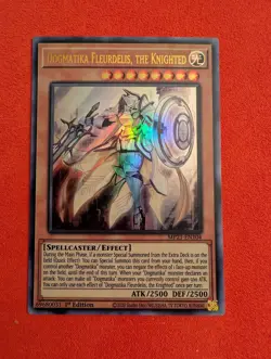 Dogmatika Fleurdelis, the Knighted MP21-EN104 1st Edition Yugioh - Image 1