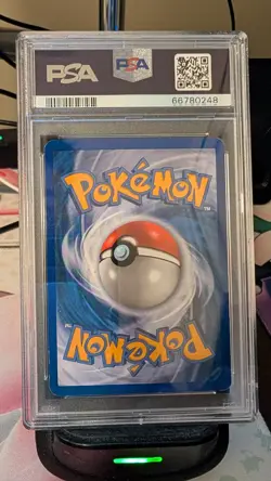 Pokemon Mew Gold Star Delta Species EX Dragon Frontiers Holo Card 101/101 PSA 4 - Image 2