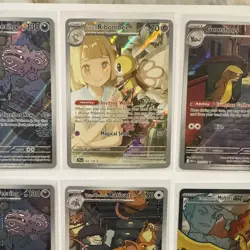 Pokemon TCG Illustrated Rare Card Lot of 8 NM Condition - Image 3
