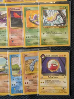 Vintage Pokemon Lot (40 Cards) WOTC Base Sets TCG MP Average Condition (Lot 13) - Image 2