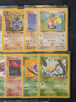 Vintage Pokemon Lot (40 Cards) WOTC Base Sets TCG MP Average Condition (Lot 13) - Image 3