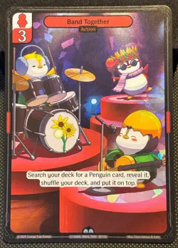 Vibes TCG Band Together * ARCTIC FOIL * - Legend of the Lils Card 20/150 - Image 1