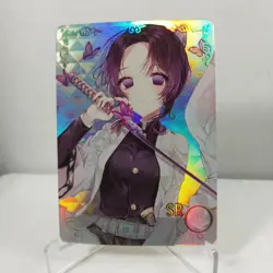 Shinobu Kocho Goddess Story Waifu Anime Trading Card SR - Image 1
