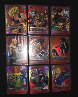 Complete Dragon Ball Manga 40th Anniversary Limited Pack FusionWorld 9 Card NM/M - Image 1