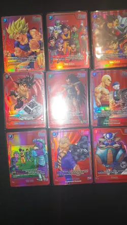 Complete Dragon Ball Manga 40th Anniversary Limited Pack FusionWorld 9 Card NM/M - Image 2