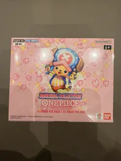 One Piece EB-01 Card Game Box Extra Booster Memorial Collection English SEALED - Image 1