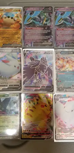 Pokemon Cards 20 Lot EX V VMAX RARE CARDS - Image 2