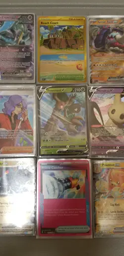 Pokemon Cards 20 Lot EX V VMAX RARE CARDS - Image 3