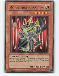 Morphtronic Radion #CSOC-EN011 Rare Yugioh Card - Image 1