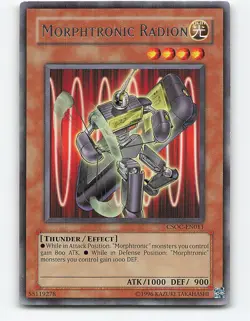 Morphtronic Radion #CSOC-EN011 Rare Yugioh Card - Image 1