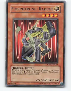 Morphtronic Radion #CSOC-EN011 Rare Yugioh Card - Image 1