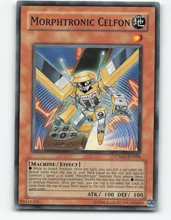 Morphtronic Celfon #CSOC-EN006 Yugioh Card - Image 1