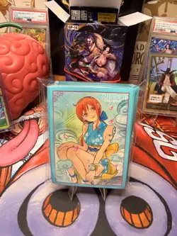 Nami Card Sleeves - Peach Momoko art | Bandai Official Treasure Chest vol.1 - Image 1