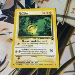 1999/2000 Pokemon Card - Pikachu WoTC Promo Black Star #27 Promo - Image 3