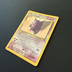 Gengar 5/62 Fossil Holo Foil Vintage 1999 Rare English Pokemon TCG Card - Image 2