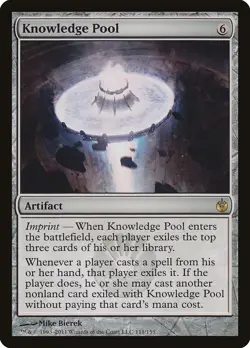 Knowledge Pool Mirrodin Besieged NM Artifact Rare MAGIC MTG CARD ABUGames - Image 1