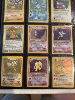 100% Complete Fossil 1-62 Set Original 1999 WOTC Pokemon Cards TCG All Cards - Image 2
