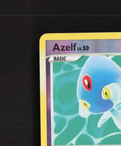 Azelf 4/123 Mysterious Treasures Reverse Holo Rare Pokemon Card LP - Image 3