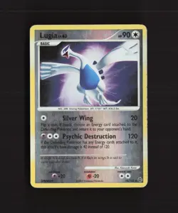 Lugia 14/132 Secret Wonders Reverse Holo Rare Pokemon Card MP - Image 1