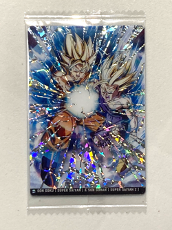 Goku and Gohan - 6-15 SSR - Dragon Ball Itajaga Card Sealed Japanese - Image 1