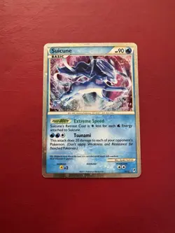 Suicune SL11 Shiny Holo Rare Call Of Legends Pokemon Card MP No Creases - Image 1