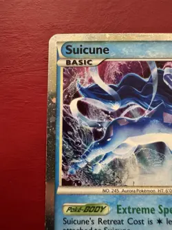Suicune SL11 Shiny Holo Rare Call Of Legends Pokemon Card MP No Creases - Image 2