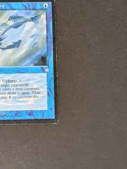 MTG Card - 1x Mystic Remora - Ice Age - HP - Vintage - Magic the Gathering 1995 - Image 4