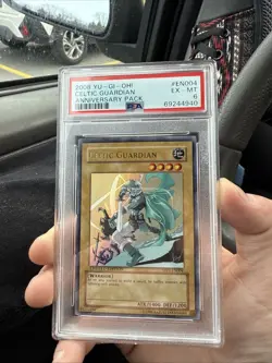 PSA 6 - Yu-Gi-Oh Card - YAP1-EN004 - CELTIC GUARDIAN - EX-MT - Image 1