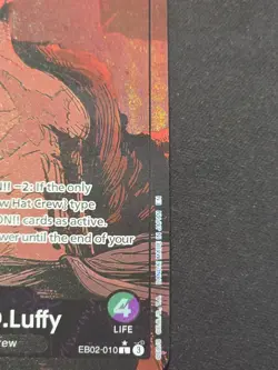Monkey D. Luffy EB02-010 Leader | One Piece Card Game | English | NM - Image 3
