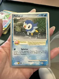 Piplup 72/100 - 2008 Pokemon World Championships - lv 8 (Pokemon Card TCG) RARE - Image 1