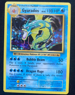 Pokemon Card Gyarados 34/108 XY Evolutions Holo Rare - (LP) - Image 1