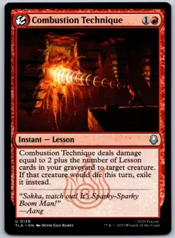 Combustion Technique U Avatar: The Last Airbender 128 NM - Image 1