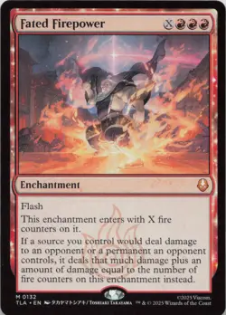 Fated Firepower M Avatar: The Last Airbender 132 NM MTG - Image 1