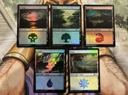 Rebecca Guay - Standard Showdown Basic Land Art Full Set (5X) Ixalan - NM/M ?? - Image 1