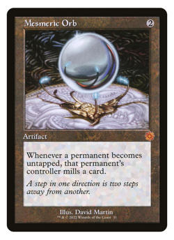 MTG - 1 x Retro Mesmeric Orb - Mythic Artifact - The Brothers' War (BRO) - M/NM - Image 1