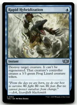 Rapid Hybridization #162 MTG Tarkir Dragonstorm TDC NM X1 - Image 1