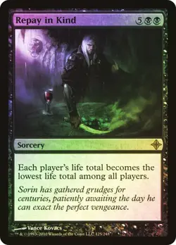 Rise of the Eldrazi MTG Foil Repay in Kind Magic - Image 1
