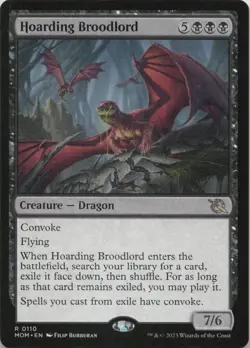 Hoarding Broodlord R March of the Machine 110 - LP MTG - Image 1