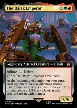 The Dalek Emperor - Extended Art, Commander: Universes Beyond: Doctor Who, Near - Image 1