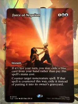 Force of Negation (Borderless) MTG Avatar (TLE) 0013 - Image 1