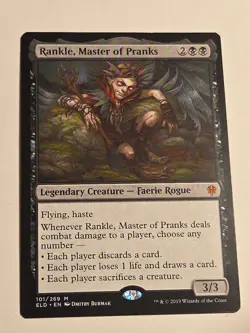 Rankle, Master of Pranks X1 ELD MTG Throne of Eldraine - Image 1