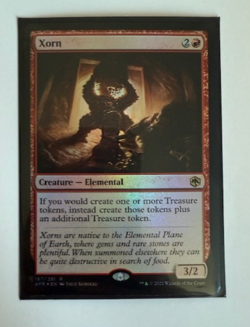 Magic the Gathering: Xorn Adventures in the Forgotten Realms Foil NM - Image 1